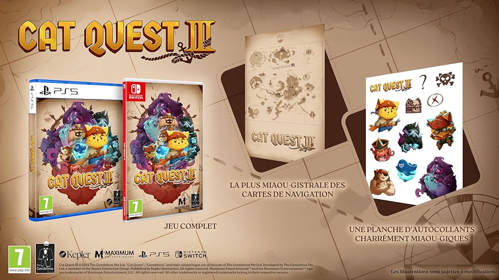 Nintendo Switch - Cat Quest 1&amp;2&amp;3 キャットクエスト トリロジー switch Cat Quest: The Fur-tastic Trilogy for Nintendo Switch